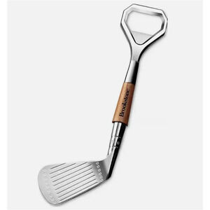 Brookstone Men’s Golf Club Bottle Opener – Silver 127
